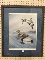 Lg. Framed Duck Print by Andrew Kurzmann