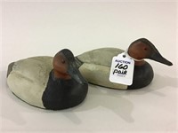 Miniature Pair of Iron Decoys