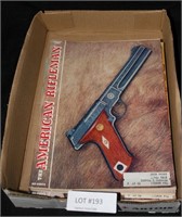 FLAT BOX OF 1956 AMERICAN RIFLEMAN MAGAZINES