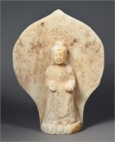 Chinese Marble Buddha Statue