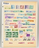 Seventy-One Assorted American Stamps