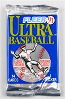 Fleer Ultra Baseball Trading Cards 1991