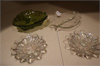 serving dishes / candle holders