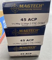 150 rnds. Magtech .45ACP