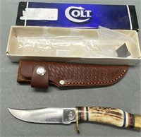 Colt Stag Handle Sheath Knife