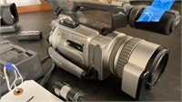 Sony Video Camera w/ 3 batteries and Charger