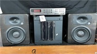 100 compact dics changer JVC 2 JBL speakers
