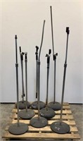 (8) Microphone Stands