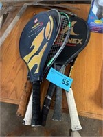 Tennis Rackets- Lot of Six (6)