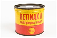 SHELL RETINAX MULTI-PURPOSE GREASE ONE POUND CAN