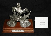 1991 POLLAND THE SIGNAL PEWTER STATUE