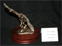 1987 PARDELL EAGLE DANCER SCULPTURE