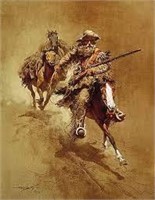 FRANK MCCARTHY AN OLD-TIME MOUNTAIN MAN ART PRINT