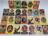1958 Topps Football - 26 Different Cards (A)