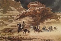 FRANK MCCARTHY DUST-STAINED POSSE ART PRINT