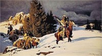 FRANK MCCARTHY BEFORE THE NORTHER ART PRINT