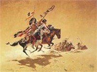 FRANK MCCARTHY ON THE WARPATH ART PRINT