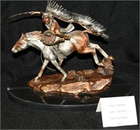 1991 PARDELL THE FINAL CHARGE SCULPTURE