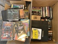 VHS, DVD, Cassette Tape Bundle