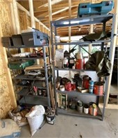 Garage Bundle w/ Metal Shelves