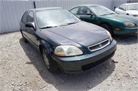 1996 Honda Civic  RUNS-DOES NOT MOVE-SEE VIDEO!