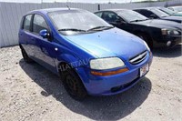 2007 Chevrolet Aveo RUNS AND MOVES-SEE VIDEO! 5 SP