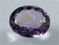 Certified 10.80 Cts Natural Oval Ametrine