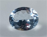 Certified 5.00 Cts Natural Blue Topaz