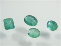7 + Cts Unheated Natural Mixed Cut Emeralds – / 4