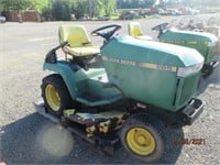 JD 265 LAWN TRACTOR WITH DECK