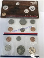 1985 UNCICULATED COIN SET
