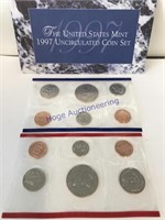 1997 US MINT UNCIRCULATED COIN SET