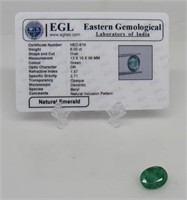 6 ct Natural Emerald Gemstone