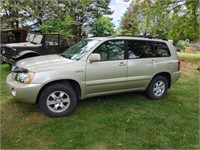 2003 Toyota Highlander V6 limited 4WD