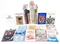 Large Lot of Civil War Books