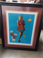 Limited Edition Framed Giclee of Bette Midler