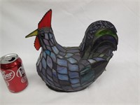 Stained Glass Hen Light *CORD Cut Off