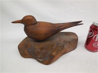 Wooden Bird Figure