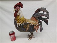 Metal Rooster Figure