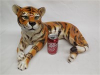 Bengal Tiger Large Cat Figure 19"L x 11"H *Front
