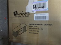 FURINNO ENTERTAINMENT CENTER -- NOT INSPECTED