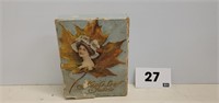 Old Maple Leaf Fabric Box