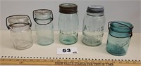 Antique Fruit Jar Lot