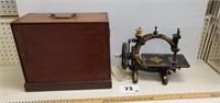 1875 Cast Iron Hand Operated Sewing Machine