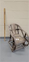 Vintage Child's Twig Chair