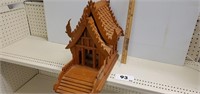 Vintage Handmade Wooden House of the Rising Sun