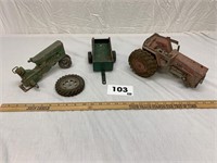 Antique Toy Tractor Parts