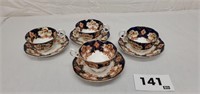 4 Royal Albert 'Heirloom' Cups and Saucers