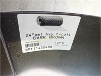 Dark Brown 24" Aluminum Trim Foil