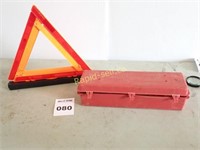Emergency Triangle Flare Kit